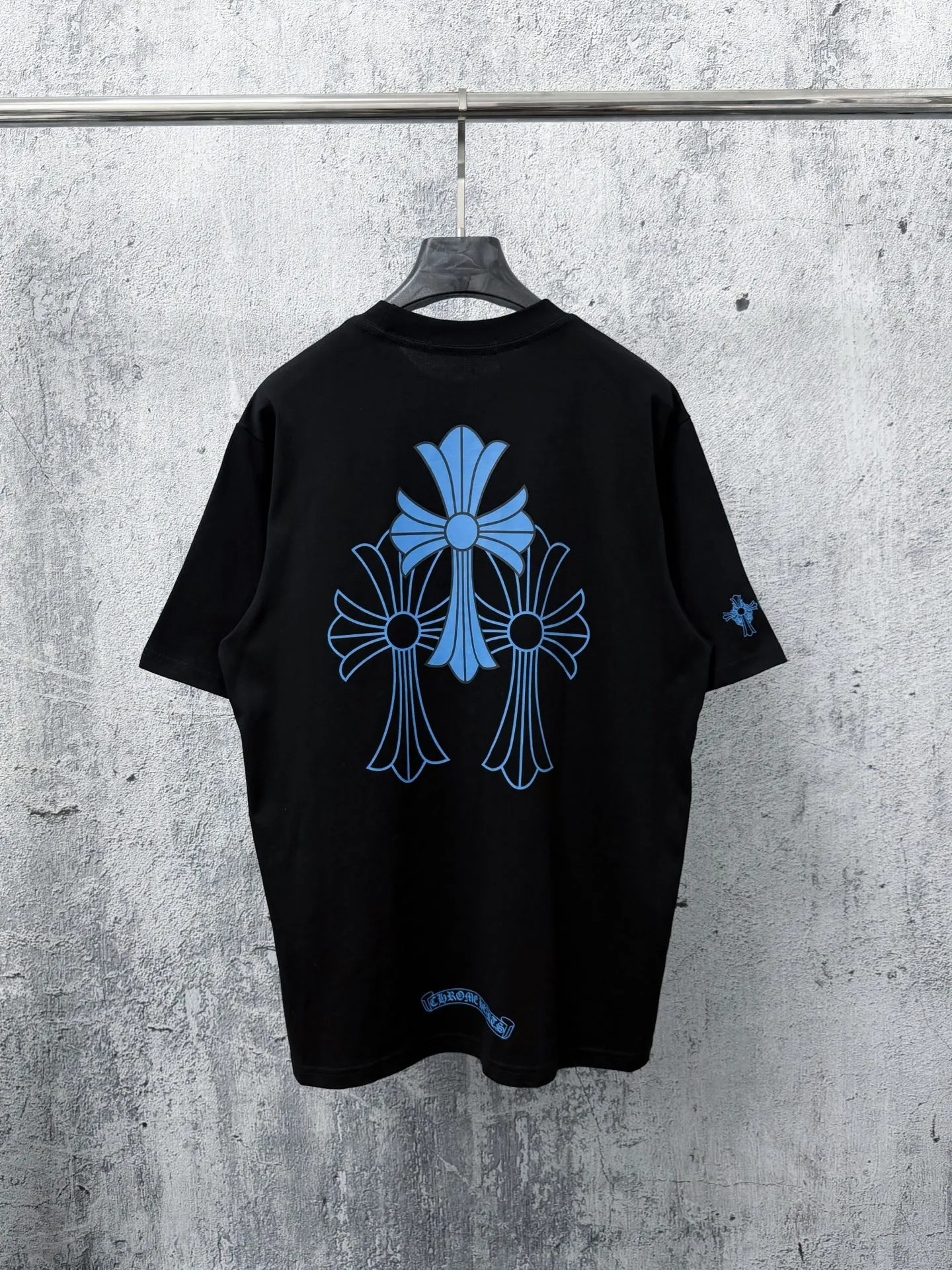￼ 【Chrome Hearts】 25ss T Same Style T Versatile : Black White Size：S-XL